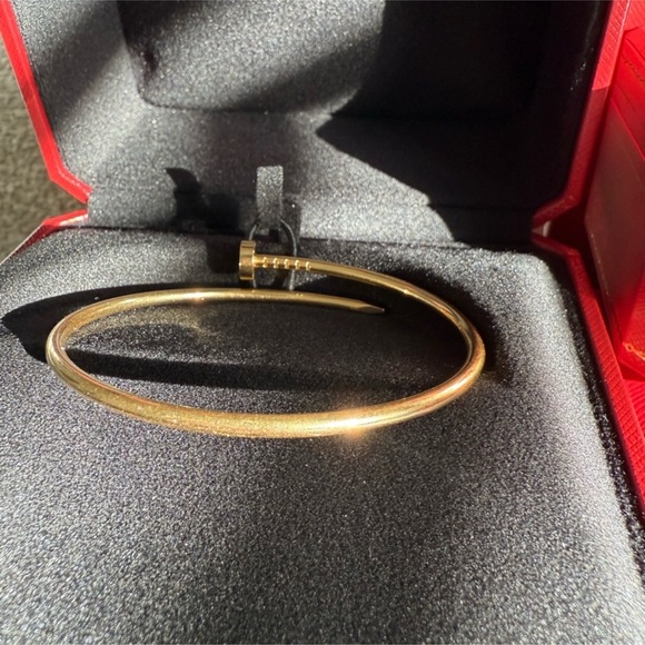 Authentic Cartier Juste un Clou Bracelet (18 K Gold) - Picture 6 of 11